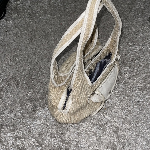 Simply Vera Wang straw hobo Shoulder bag - Picture 7 of 7